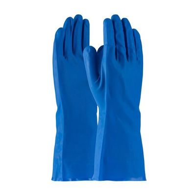 15 Mil Xxl Blue Nitrile Gloves قفازات مقاومة للمواد الكيميائية المنزلية النتريل