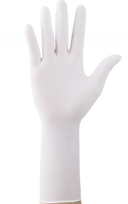 12 بوصة يمكن التخلص منها من النتريل قفاز طبي مقاوم للماء أزرق قفازات فحص النتريل