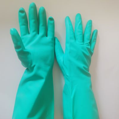 15mil Nitrile Gloves الحماية الكيميائية XL 13 بوصة قفازات مقاومة للمذيبات النتريل