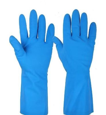 13 Mil Blue Nitrile Glove التنظيف المنزلي قفازات مقاومة للمواد الكيميائية