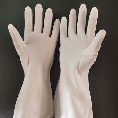 قفاز منزلي مقاوم للماء يحتوي على خصائص مقاومة للكيماويات ومغلفة متدلية مثالية لمختلف مهام التنظيف