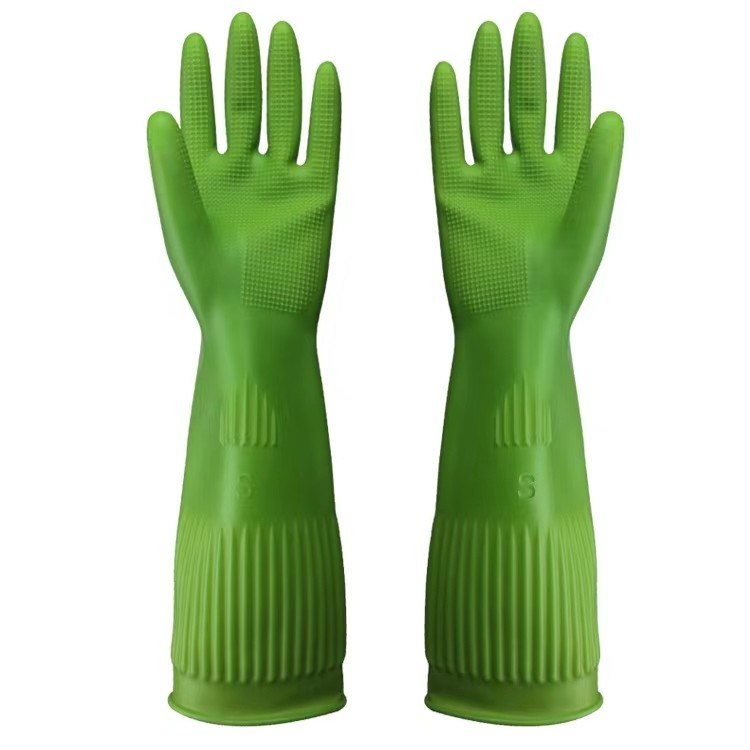 Multi Purpose Extra Long Cleaning Gloves 100g Pair Industrial Work Durable Gloves for Heavy Duty Cleaning and Protection